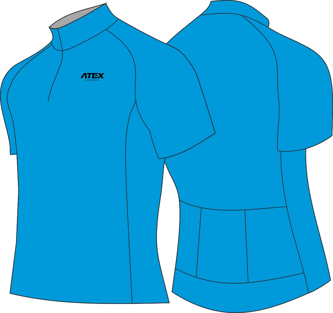 Cyklistický dres TOURIST s krátkym rukávom