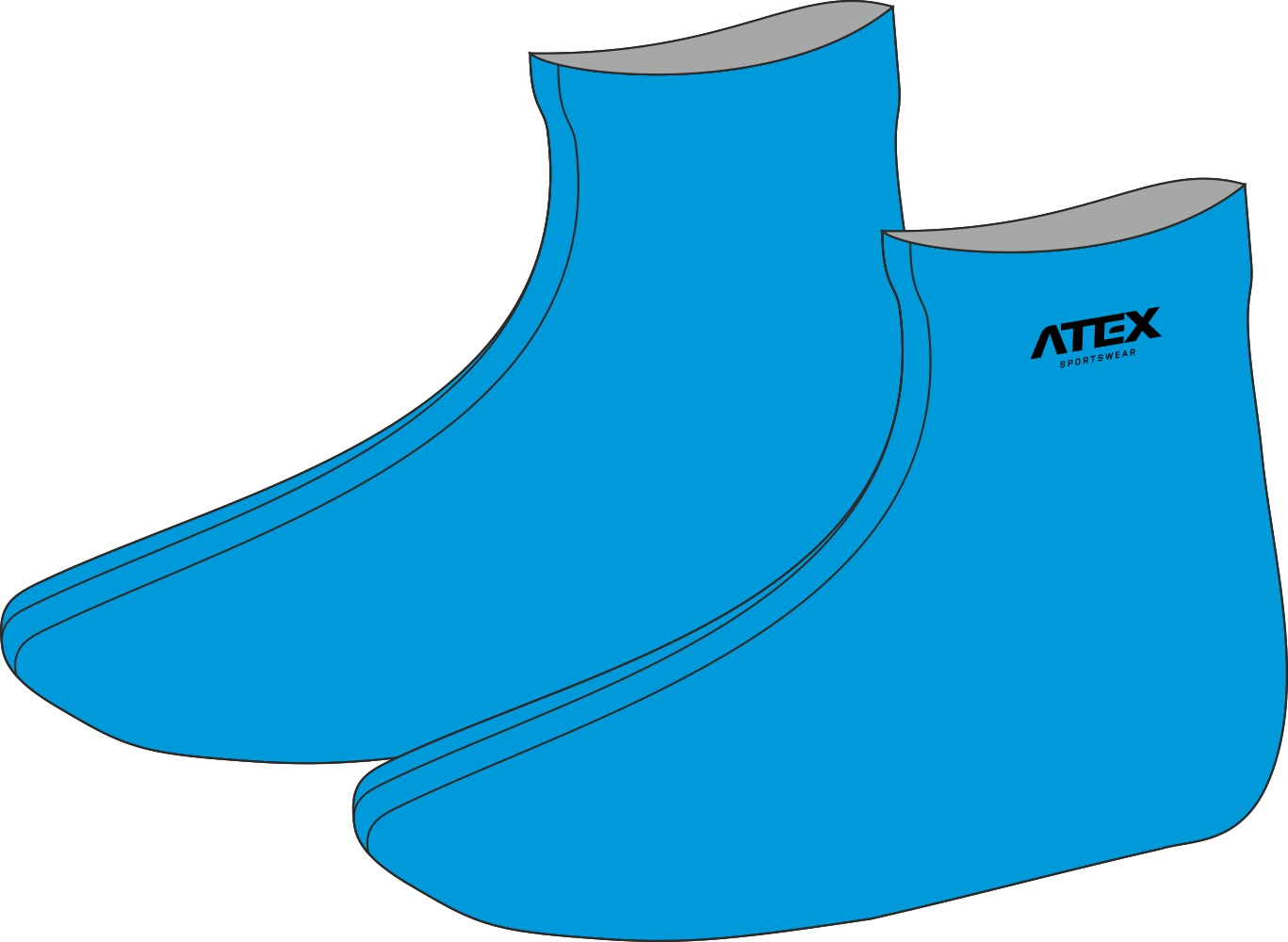 Cyklistické návleky na nohy