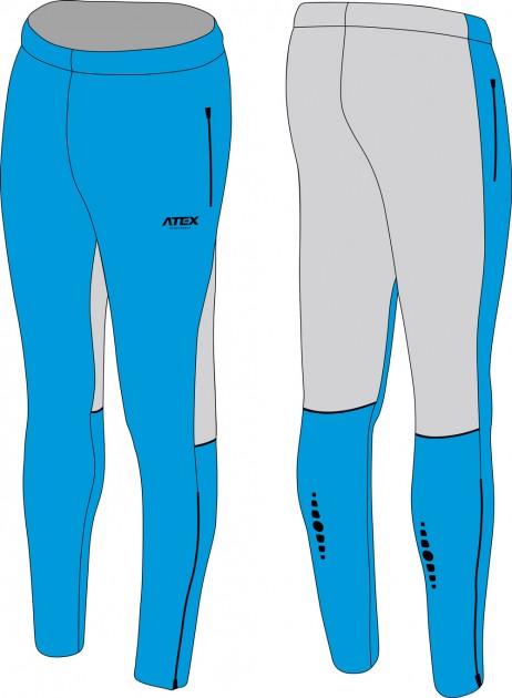 Ľahké nohavice na bežecké lyžovanie