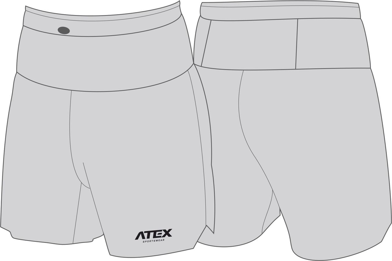 Bežecké šortky s opaskom PROFI