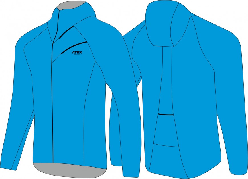 Športová bunda s kapucňou