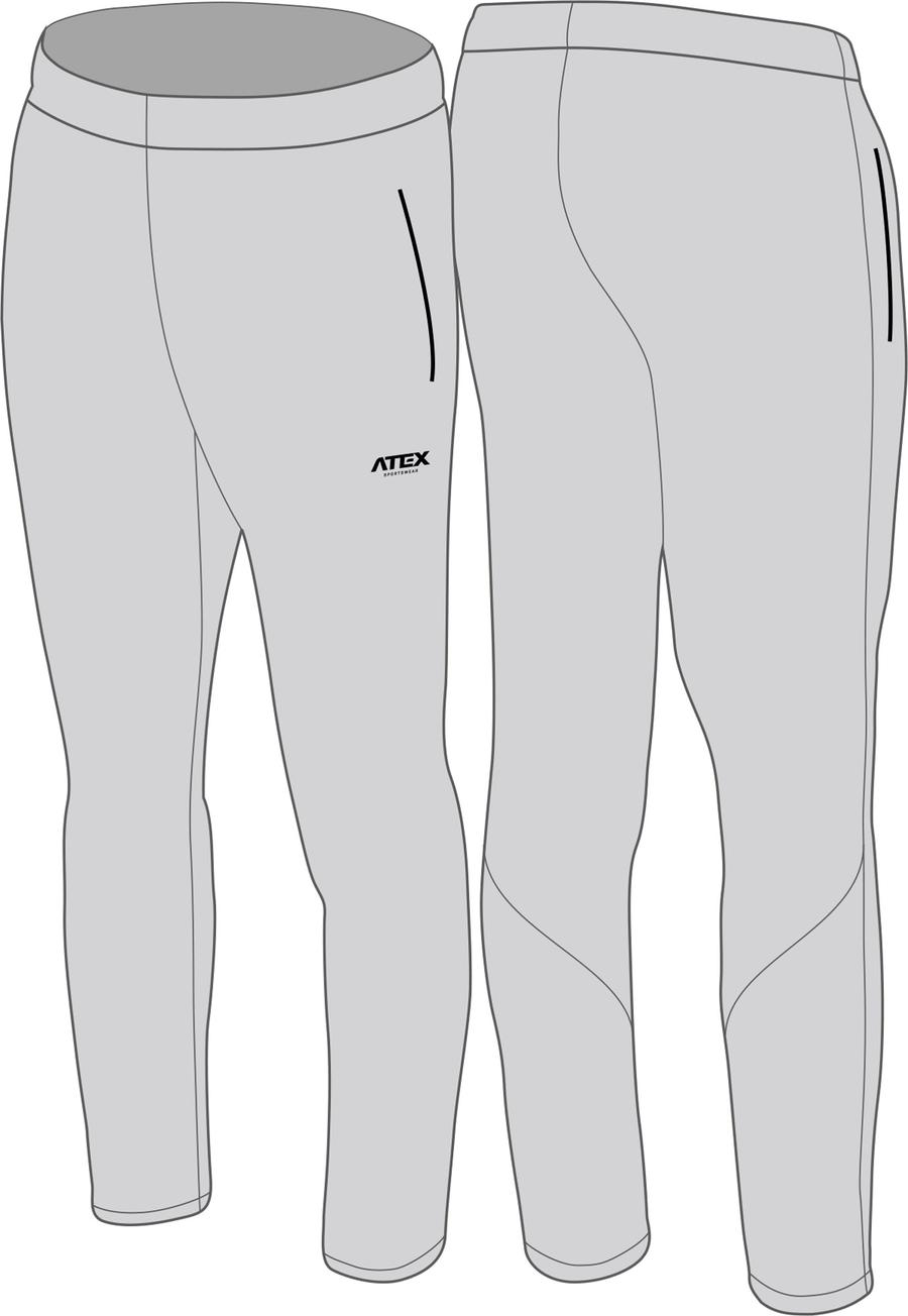 Jednofarebné športové nohavice