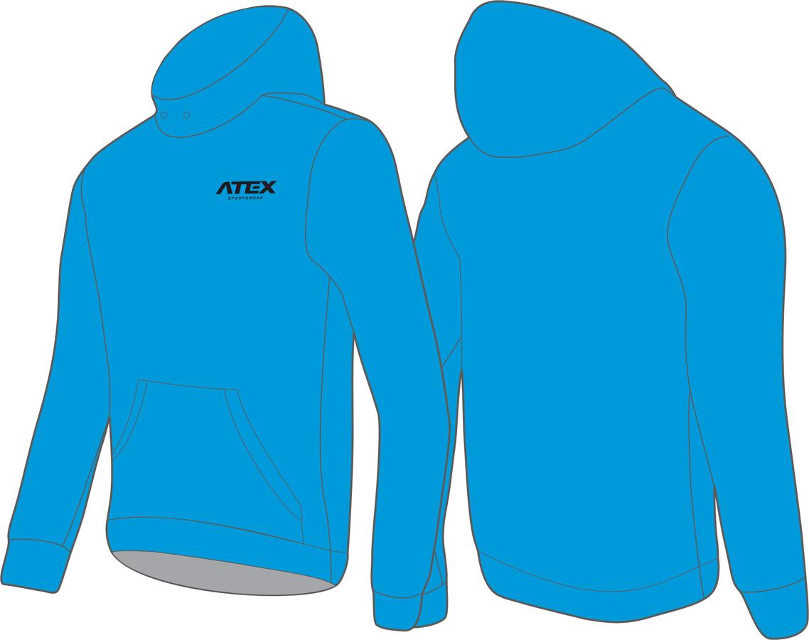 Ľahká športová mikina s kapucňou, klokanie vrecká