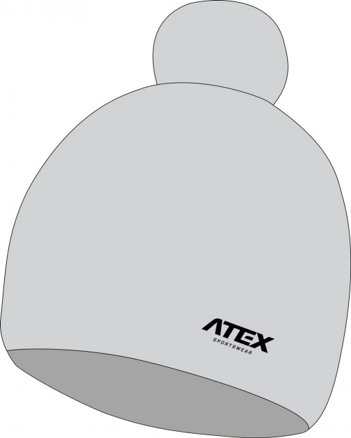 Pletený klobúk s výšivkou