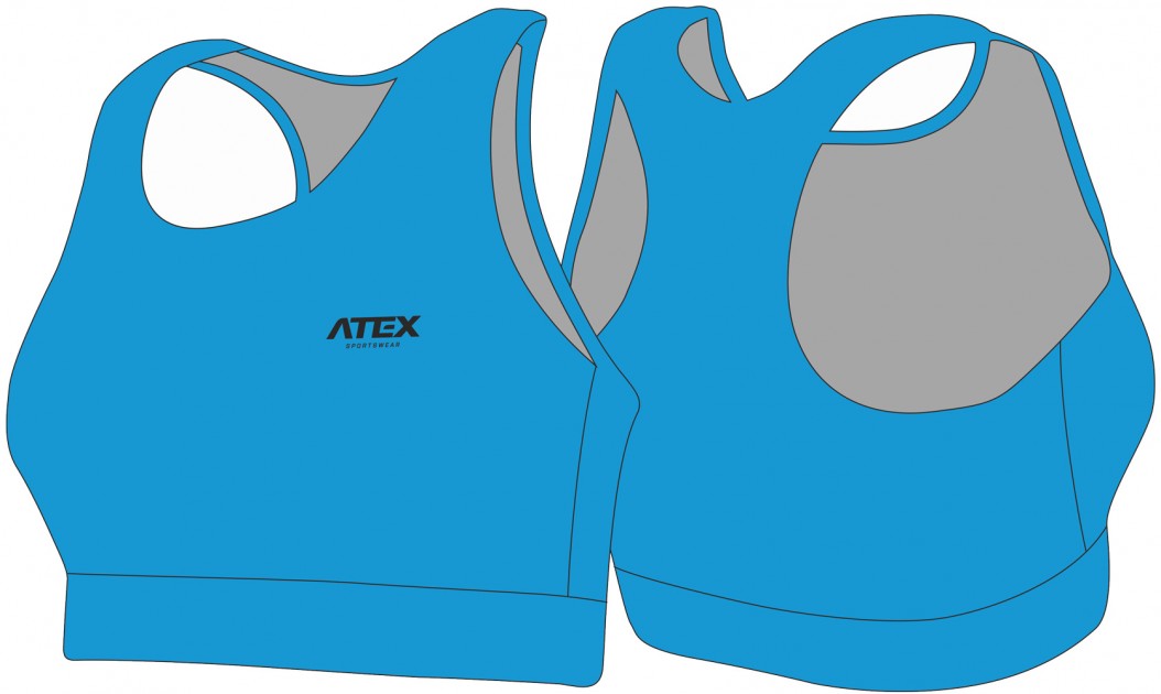 Športový top PROFI so širokým elastickým pásom